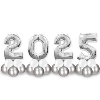 Цифры 2025 на декоративной подставке 1 шт Цифры 2025 на декоративной подставке 1 шт