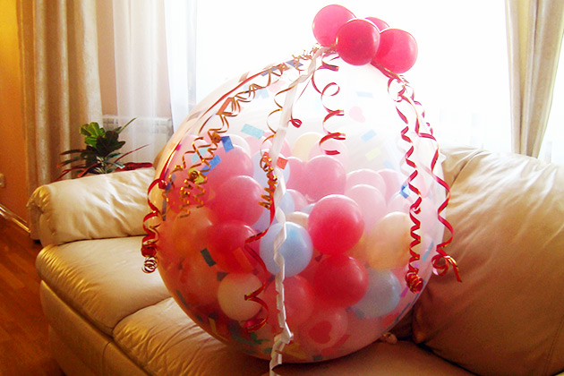 Упаковка в шар