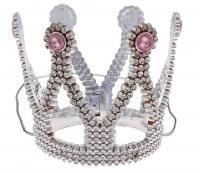 Корона Принцессы на веревочке наконечник в камушек 1 шт
