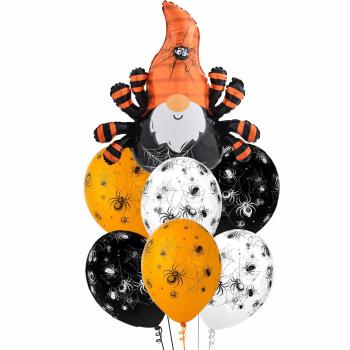 Букет Гном паук оранжевый 7 шт Букет Гном паук оранжевый 7 шт