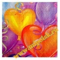 Салфетка Пати Бум Праздничное настроение 33х33 см 20 шт