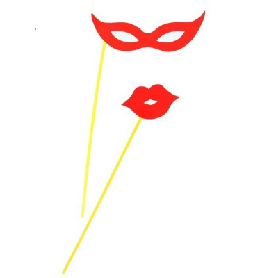 Фотобутафория гигант(маска.губы) 1 шт