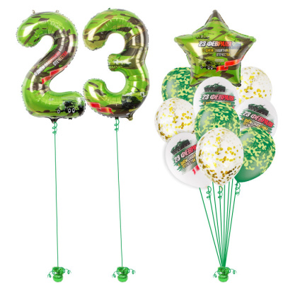 Сет 23 Февраля! С Днем Защитника Камуфляж 12 шт Сет 23 Февраля! С Днем Защитника Камуфляж 12 шт