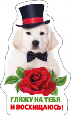 Магнит Гляжу на тебя... (серия 51.56.275) 1 шт Магнит Гляжу на тебя... (серия 51.56.275) 1 шт