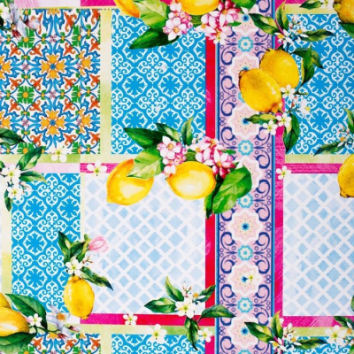 Бумага глянцевая Лимонное настроение 70*100 см 1 шт