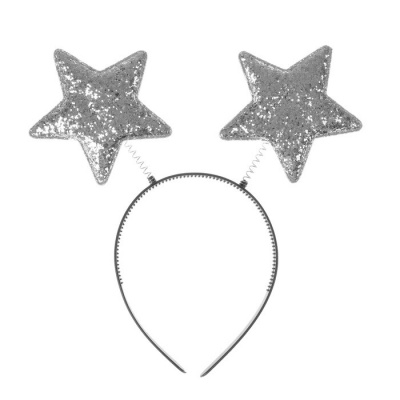 Ободок Звезды серебро 1 шт