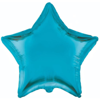 Шар фольга без рисунка Звезда 18" бирюза сатин (FM) Шар фольга без рисунка Звезда 18" бирюза сатин (FM)