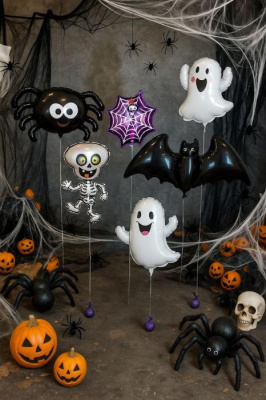 Букет Веселая компания на Хэллоуин 5 шт  Букет Веселая компания на Хэллоуин 5 шт