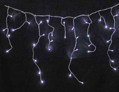 Гирлянда ш2,4 м в0,6 м нить черная LED120-240 4 р белый 1 шт