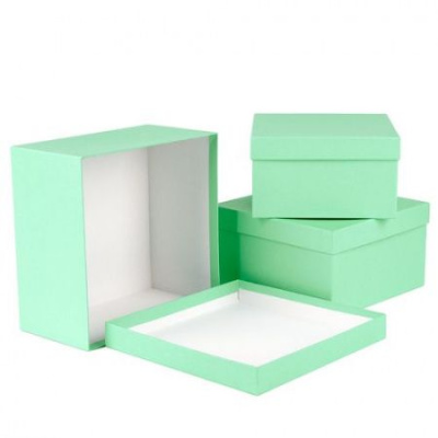 Коробка квадрат Тиффани №3 19,5*11 см 1 шт