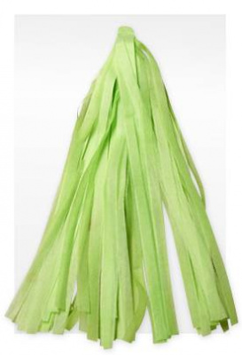Гирлянда Тассел светло-зеленая 3 м 12 листов Гирлянда Тассел светло-зеленая 3 м 12 листов