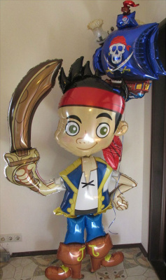 Фигура ходячая Джек пират 1 шт