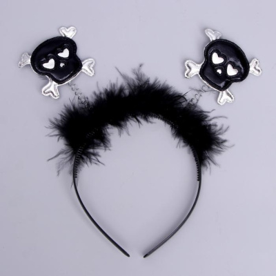 Ободок Череп микс 1 шт Ободок Череп микс 1 шт