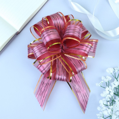 Бант-Шар №5 Узор красный 1 шт