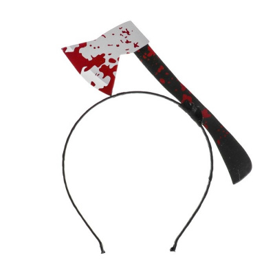 Ободок Топор с кровью 1 шт Ободок Топор с кровью 1 шт