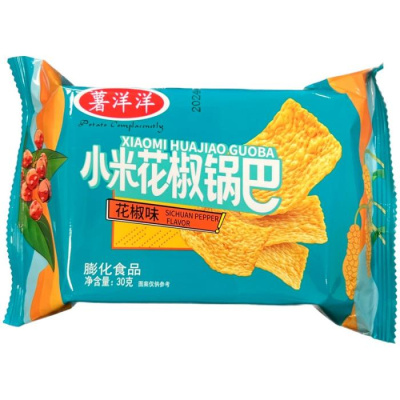 Чипсы ShuYangyang Crispy со вкусом перца 30 г 1 шт Чипсы ShuYangyang Crispy со вкусом перца 30 г 1 шт