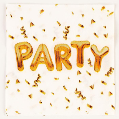 Салфетка Вечеринка 25*25 см 20 шт Салфетка Вечеринка 25*25 см 20 шт