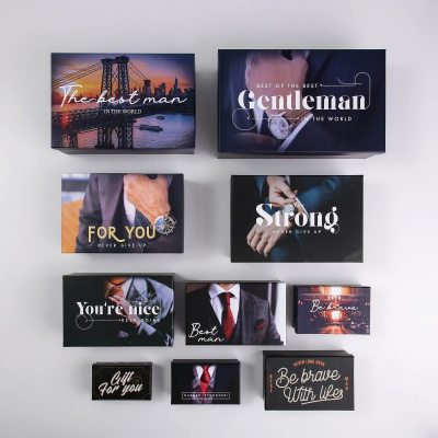 Коробка прямоуг Man №6 22*14*8.5 см рис микс 1 шт Коробка прямоуг Man №6 22*14*8.5 см рис микс 1 шт