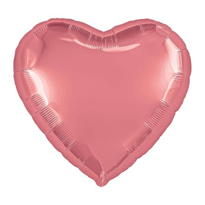 Шар фольга без рисунка Сердце 9" кармин (Ag) Шар фольга без рисунка Сердце 9" кармин (Ag)