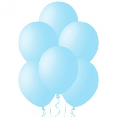 Букет Шары Пастель светло-голубые 35 см 1 шт