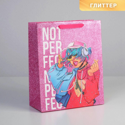 Пакет ламинат Девчуля 26*32*12 см 1 шт