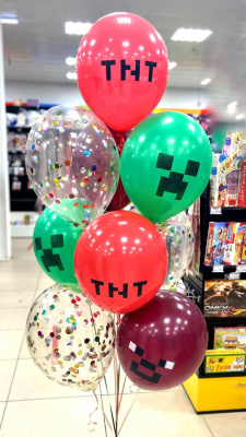 Букет Пиксели 9 шт