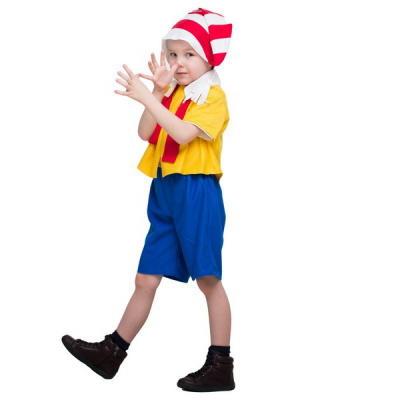 Костюм Буратино рост 122-134 ,5-7 лет (колпак,курточка,шарф.бриджи)  Костюм Буратино рост 122-134 ,5-7 лет (колпак,курточка,шарф.бриджи)