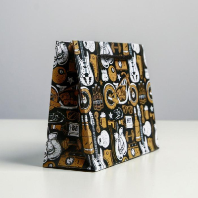 Пакет ламинат Мужской 15*12*5,5 см 1 шт