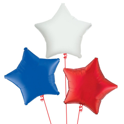 Букет Шары фольга Звезды ассорти разноцветное 46 см 3 шт Букет Шары фольга Звезды ассорти разноцветное 46 см 3 шт