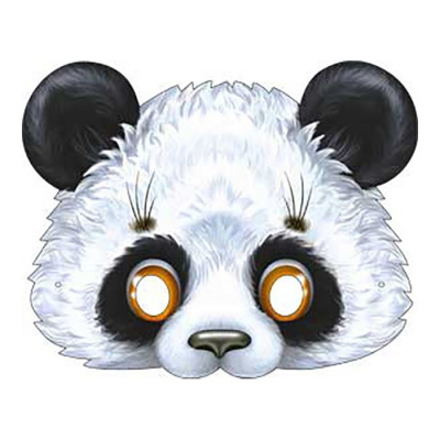 Маска картон Панда 1 шт