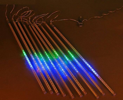 Гирлянда Тающие Сосульки 3 м LED10*50 см шаг 30 см мульти с контрол. 1 шт