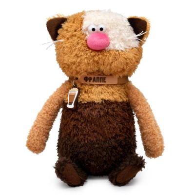 Мягкая игрушка Кофейный Кот Фраппе 19 см Мягкая игрушка Кофейный Кот Фраппе 19 см