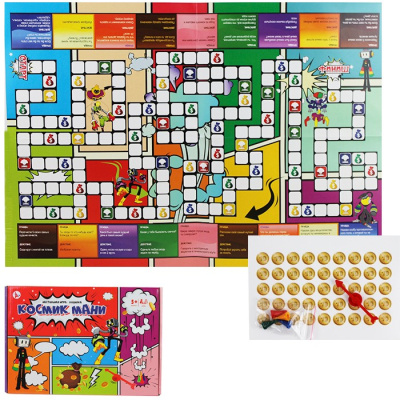 Игра-ходилка Космик мани 1 шт 5+