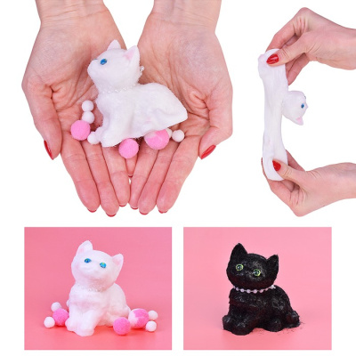 Антистресс игрушка Кошечка в бусах микс 7*3*8 см 1 шт Антистресс игрушка Кошечка в бусах микс 7*3*8 см 1 шт
