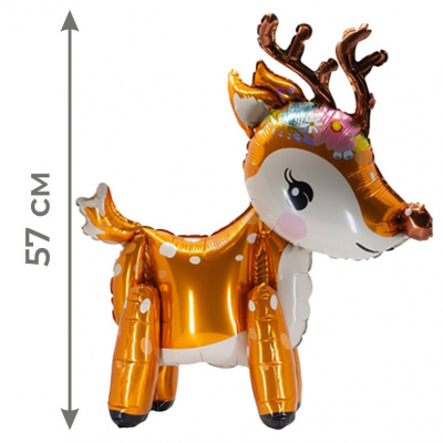 Фигура Олененок надутый воздухом 1 шт 