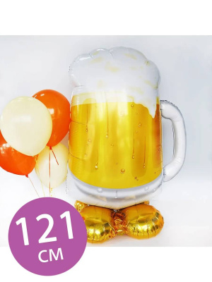 Фигура Кружка пива надутая воздухом 1 шт 