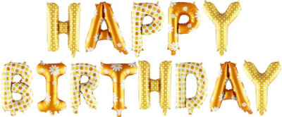 Шар Фигура Мини Надпись HB Цветочки 16* Шар Фигура Мини Надпись HB Цветочки 16*