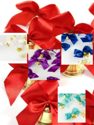 Колокольчик выпускника бант микс 1 шт