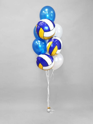 Букет Мяч волейбольный 9 шт