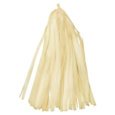 Гирлянда Тассел белый песок 35*12 см 12 листов Гирлянда Тассел белый песок 35*12 см 12 листов