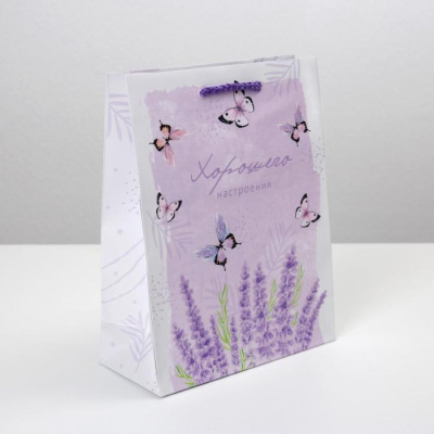 Пакет ламинат Хорошего настроения 18*23*8 см 1 шт