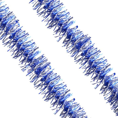 Мишура Синяя классика 2 м*6 см 1 шт