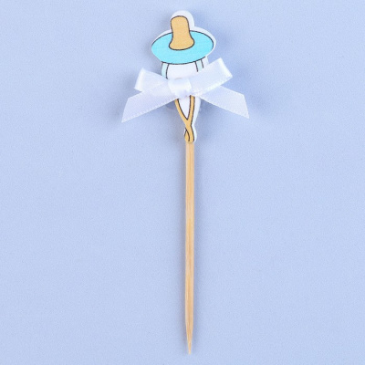 Шпажки Соска голубая 6 шт Шпажки Соска голубая 6 шт