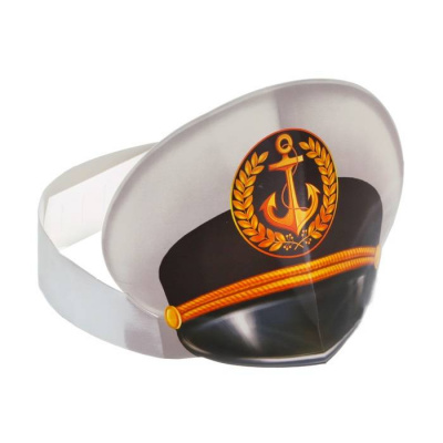 Головной убор Фуражка Капитан 1 шт