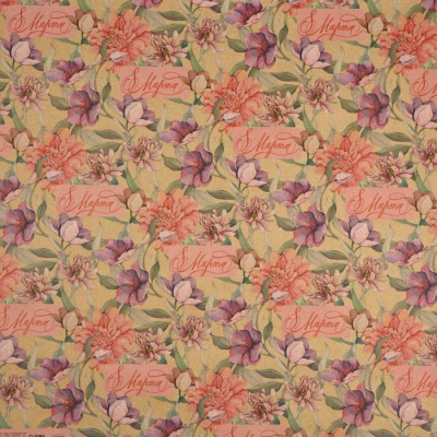 Бумага крафт 8 марта Цветы 50*70 см 1 шт