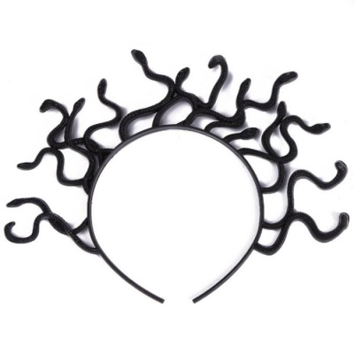 Ободок Горгона 28*28 см черный 1 шт Ободок Горгона 28*28 см черный 1 шт