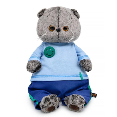 Мягкая игрушка Басик в лонгсливе 25 см 1 шт  Мягкая игрушка Басик в лонгсливе 25 см 1 шт