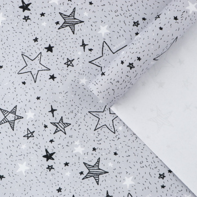 Бумага крафт Звездочки 70*100 см 1 шт