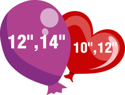 Гелий для наполнения шара 30 см (12"14") 1 шт  