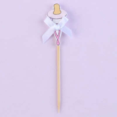 Шпажки Соска розовая 6 шт Шпажки Соска розовая 6 шт